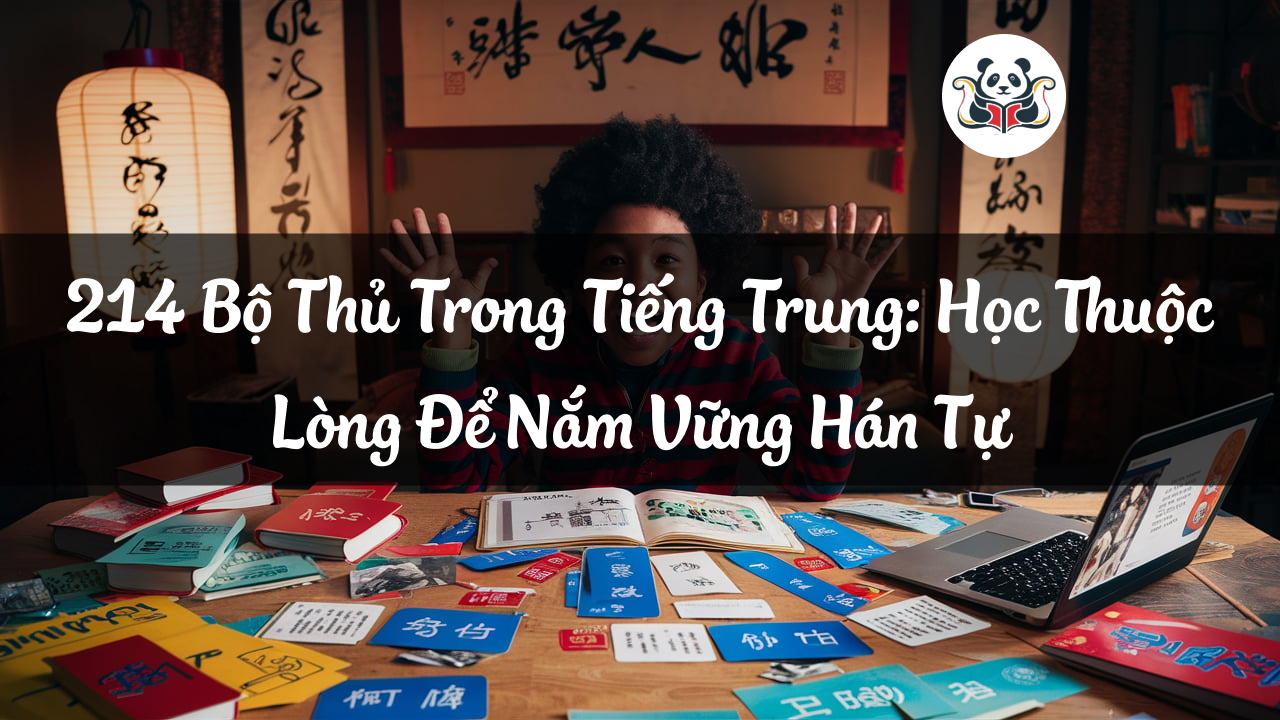 214 Bộ Thủ Trong Tiếng Trung: Học Thuộc Lòng Để Nắm Vững Hán Tự