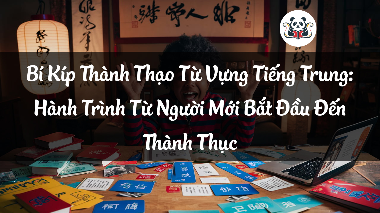 Bí Kíp Thành Thạo Từ Vựng Tiếng Trung: Hành Trình Từ Người Mới Bắt Đầu Đến Thành Thục